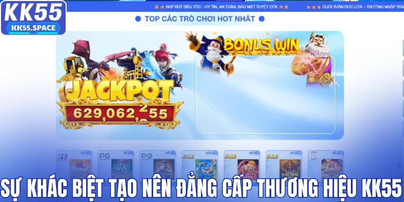 Sự khác biệt tạo nên đẳng cấp thương hiệu KK55